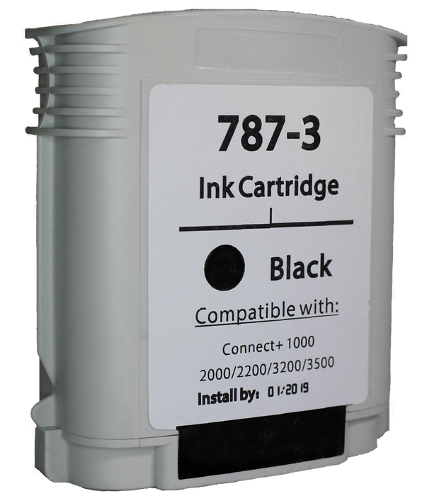 Pitney Bowes - 787-3 Black Ink Cartridge